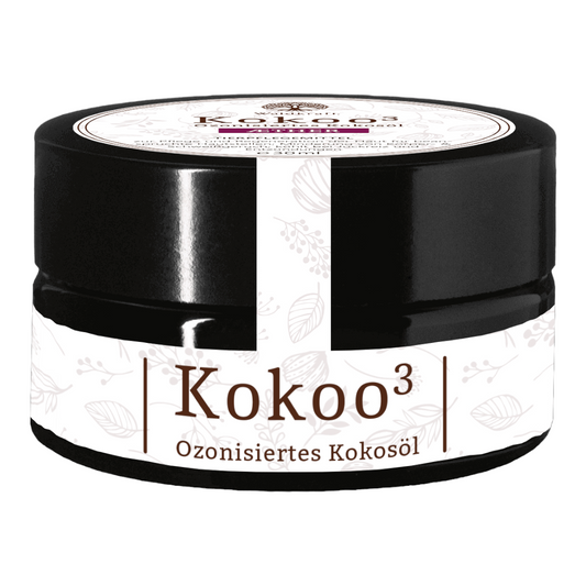 Ozonisiertes Kokosöl mit ätherischen Ölen Kokoo³