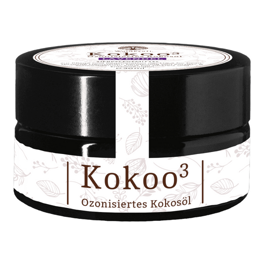 Ozonisiertes Kokosöl mit Lavendel Kokoo³